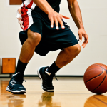 **Image Prompt:** Basketball court perspective, fast break in action. Point guard dribbling aggressively, wings sprinting down sidelines, trail man following. Focus on speed and motion blur. Dynamic lighting, action shot.