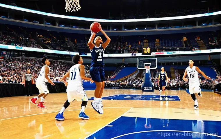 농구 3X3 경기와 차이점 - **Decisive Moment: 12-Second Shot Clock Pressure**
A close-up, action-packed shot focusing on a ... 농구 3X3 경기와 차이점 - **Decisive Moment: 12-Second Shot Clock Pressure**
A close-up, action-packed shot focusing on a ...